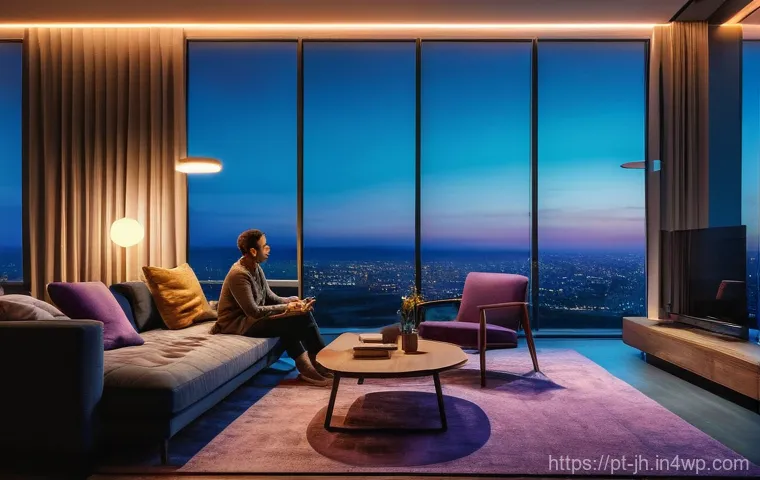 서큘래딘 조명 설계와 공간 활용 - **Prompt for Space-Maximizing Architectural Lighting:**
    "A stylish, open-plan living and dining ...