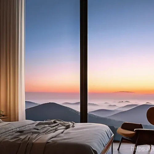 서큘래딘 조명 설계의 디지털 전환 - **Prompt 1: Adaptive Morning Light for Enhanced Well-being**
    A young adult, well-dressed in comf...